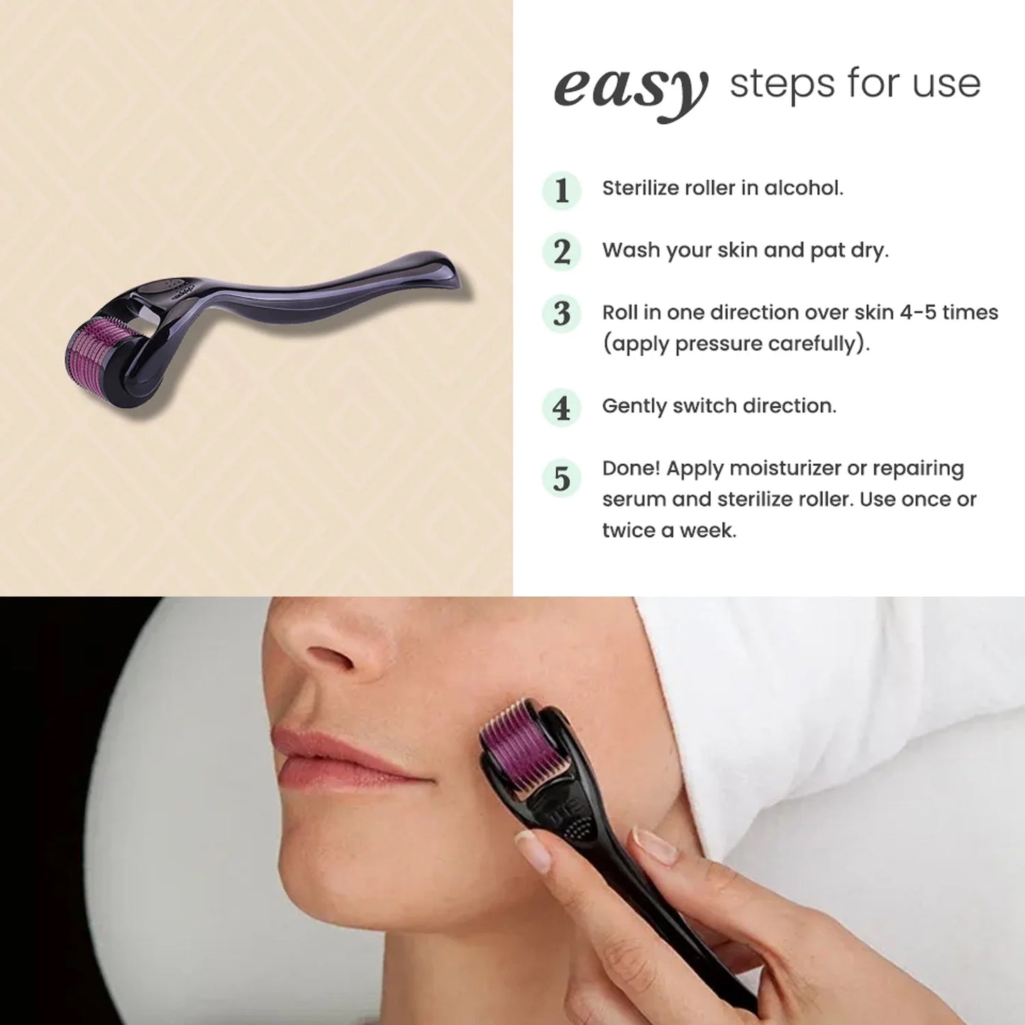 Derma Roller Anti Ageing And Facial Scrubs
